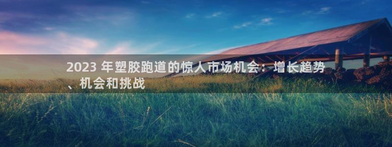 凯时ag旗舰厅：2023 年塑胶跑道的惊人市场机会：增长趋势
、机会和挑战