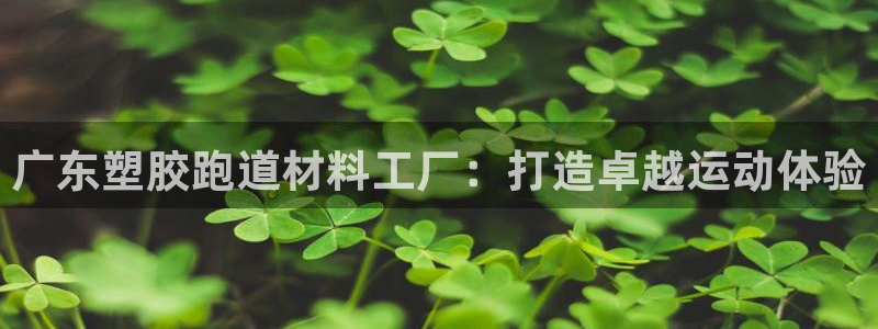 尊龙人生就是博一下阿扎尔：广东塑胶跑道材料工厂：打造卓越运动体验