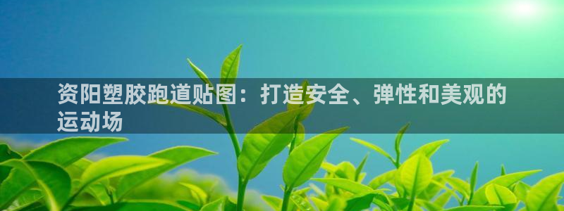 尊龙 10：资阳塑胶跑道贴图：打造安全、弹性和美观的
运动场