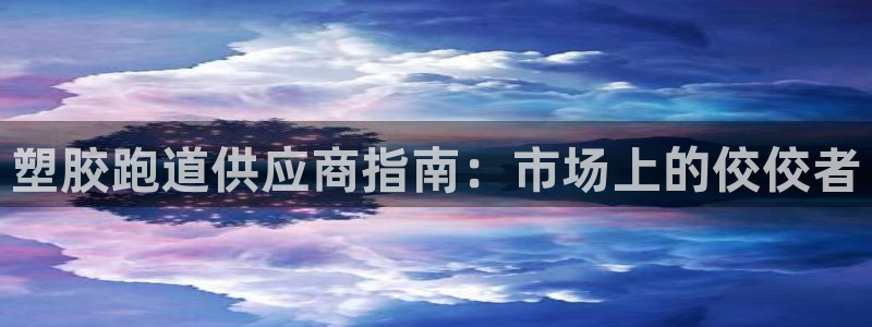 尊龙人生就是博旧版：塑胶跑道供应商指南：市场上的佼佼者
