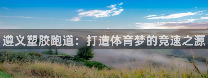 尊龙凯时几百万怎么下：遵义塑胶跑道：打造体育梦的竞速之源