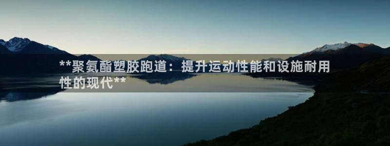 尊龙凯时 人生就是搏首页：**聚氨酯塑胶跑道：提升运动性能和设施耐用
性的现代**