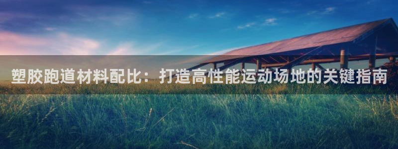 尊龙公司：塑胶跑道材料配比：打造高性能运动场地的关键指南