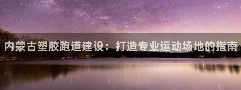 尊龙目前情况：内蒙古塑胶跑道建设：打造专业运动场地的