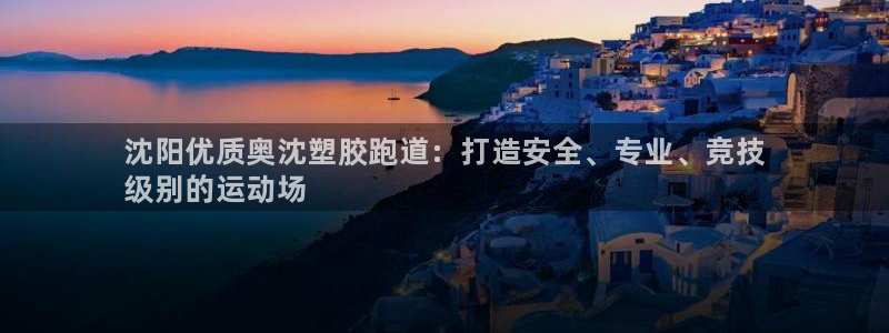 凯时国际app首页登录入口：沈阳优质奥沈塑胶跑道：打