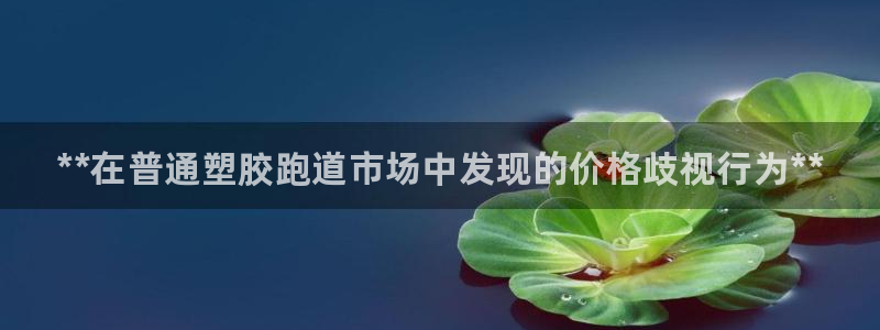 下载尊龙app：**在普通塑胶跑道市场中发现的价格歧视行为*